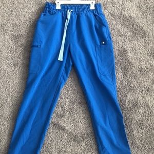 Womens Royal Blue Yola scrub pant